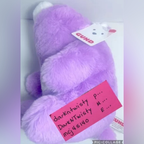 BNWT SNUFFLES LAVENDER SO INCREDIBLY SOFT - Picture 3 of 11